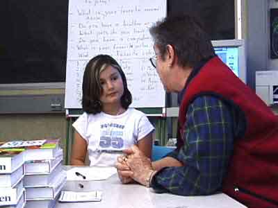 Carol Fullerton and student